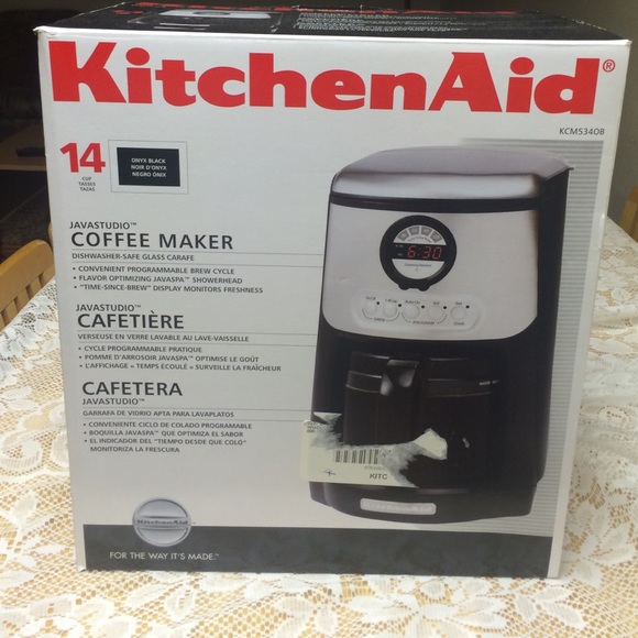 Kitchen aid coffee maker! Only used once!