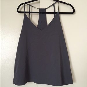 Banana Republic gray tank