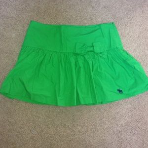 Green Abercrombie and Fitch skirt