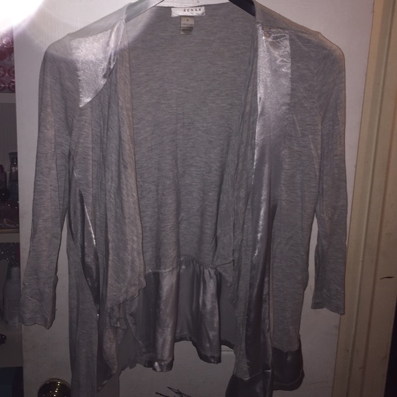 Kenar silk/cotton cardigan