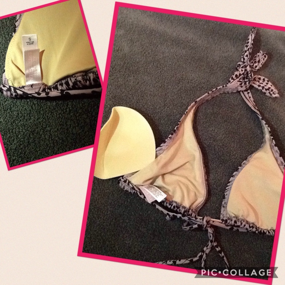 Victoria's Secret bikini top SMALL VS bikini pinK - Picture 5 of 8