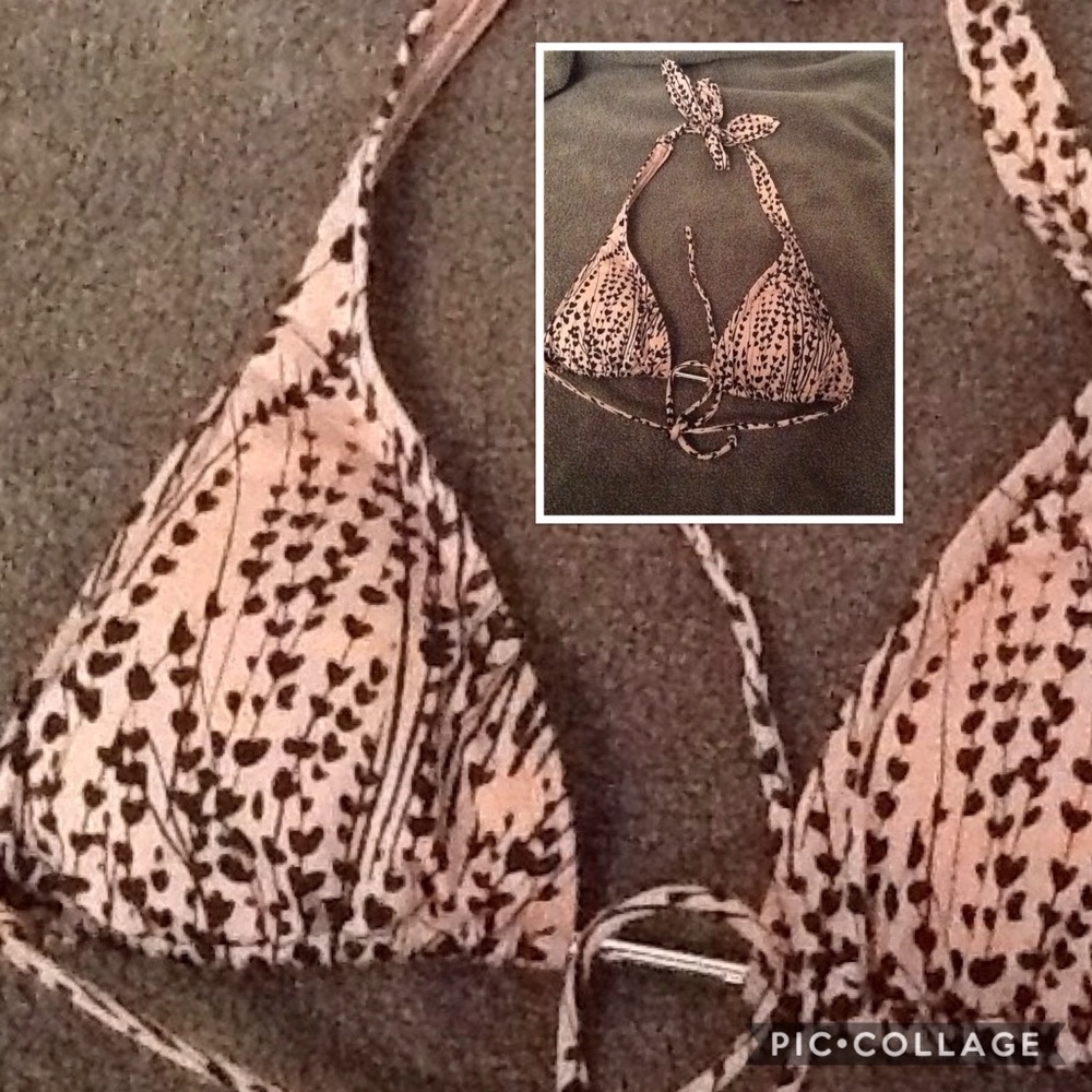 Victoria's Secret bikini top SMALL VS bikini pinK - Picture 1 of 8