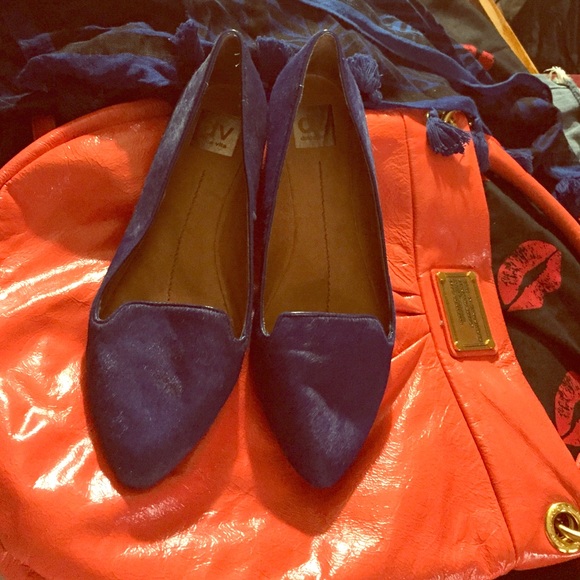 Pony hair flats