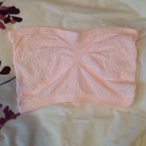 Pale pink/ coral bandeau