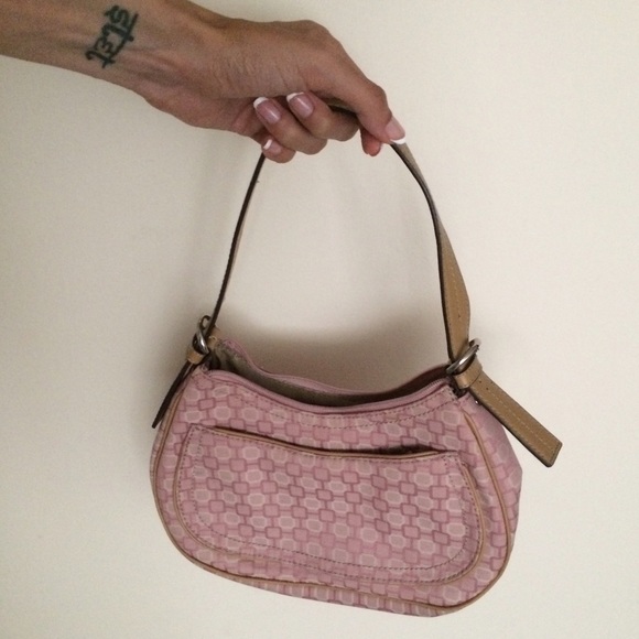 Pink Nine West purse