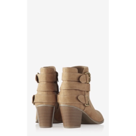 🚫Sold in Bundle🚫Express Heeled Bootie in Cognac - Picture 3 of 4