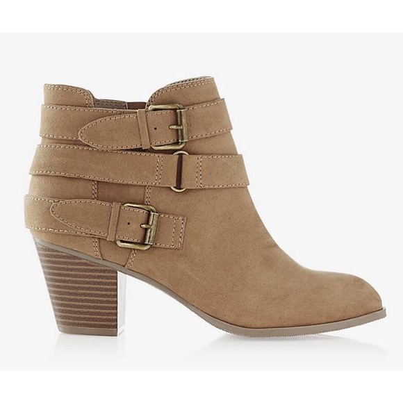 🚫Sold in Bundle🚫Express Heeled Bootie in Cognac - Picture 2 of 4