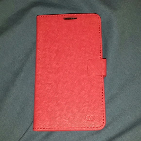 SOLD LOCALLY!  Hot pink S4 cell phone wallet case!