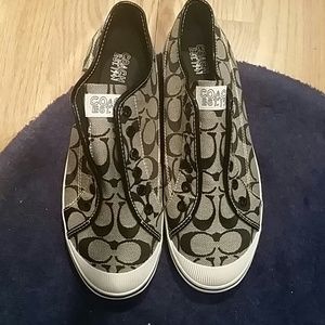Coach slip on sneakers