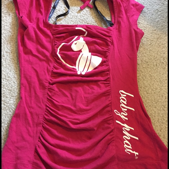 Baby Phat top that ties around the neck. Size S