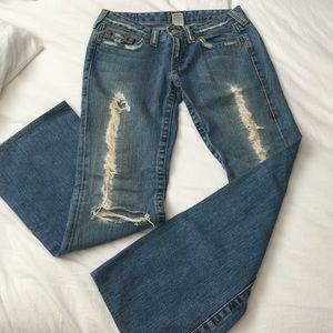 True religion flared jeans
