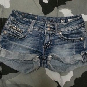 Miss Me shorts sz 26
