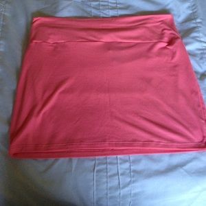 Coral pencil skirt 🎀😍