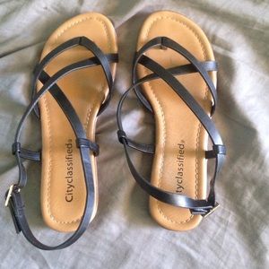 Black sandals