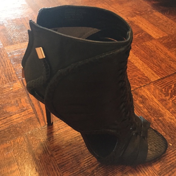 Rachel Roy peep toe booties - Picture 3 of 4