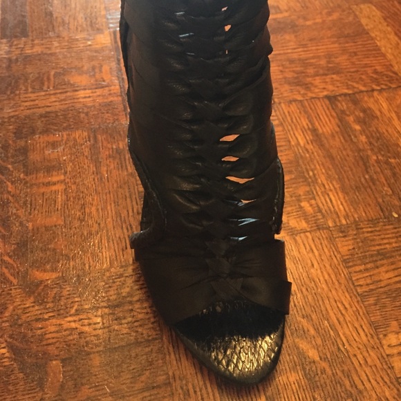 Rachel Roy peep toe booties - Picture 4 of 4
