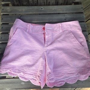 5" Seersucker Buttercup Short