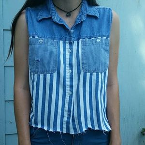 Vintage Distressed Vest