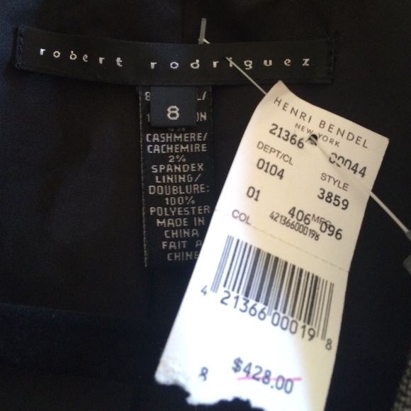 Robert Rodriguez jacket *NWT* - Picture 4 of 4