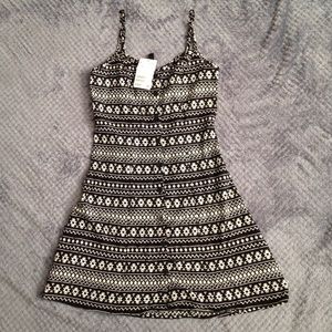 H&M fit and flare dress