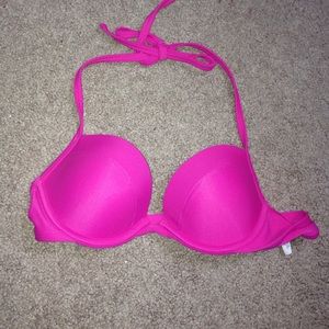Aerie pink halter bikini
