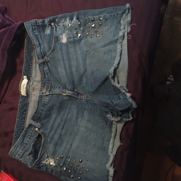 💋SOLD💋PLUS SIZE Cute denim shorts