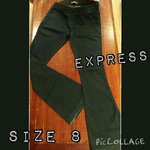 EXPRESS Denim Stretch Bootleg Pants
