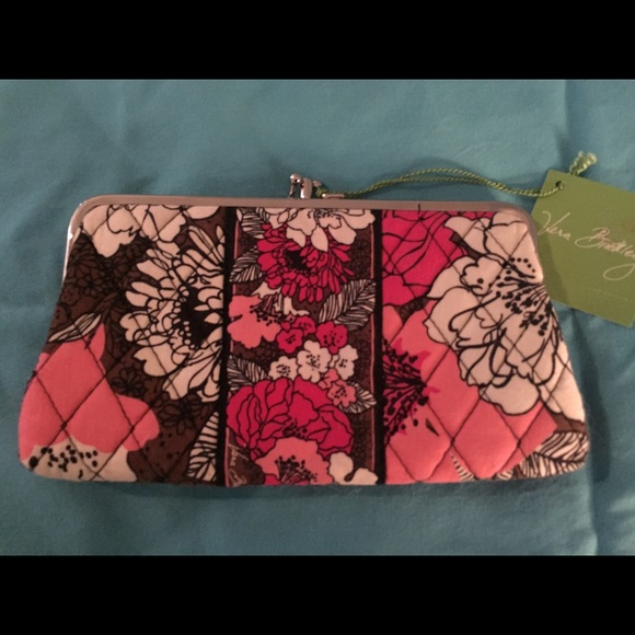 *SOLD* Vera Bradley Double Kisslock Clutch Wallet