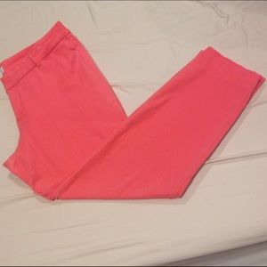Coral old Navy pixie pant