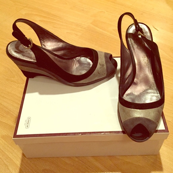 Coach wedges