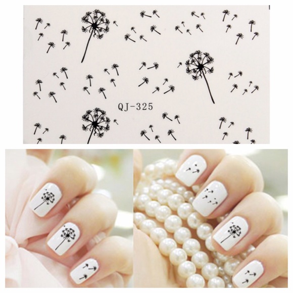 Cute Dandelion Nail art (Sticker) - Picture 1 of 2