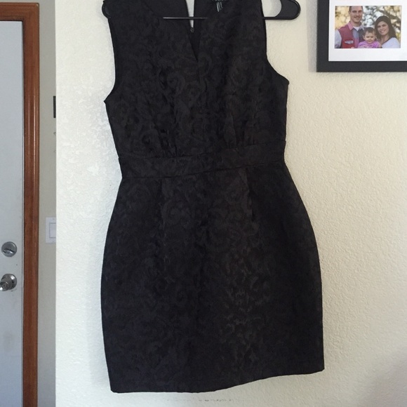 Black semi new dress