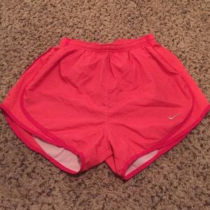 Pink Nike Running Shorts