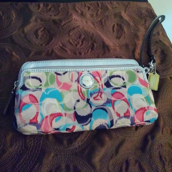 Coach wallet wristlet (preloved)