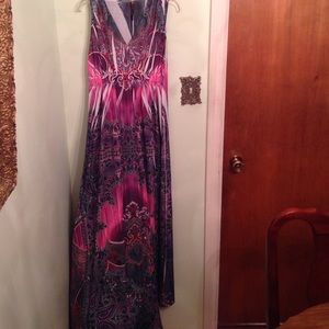 Patterned Maxi Dress