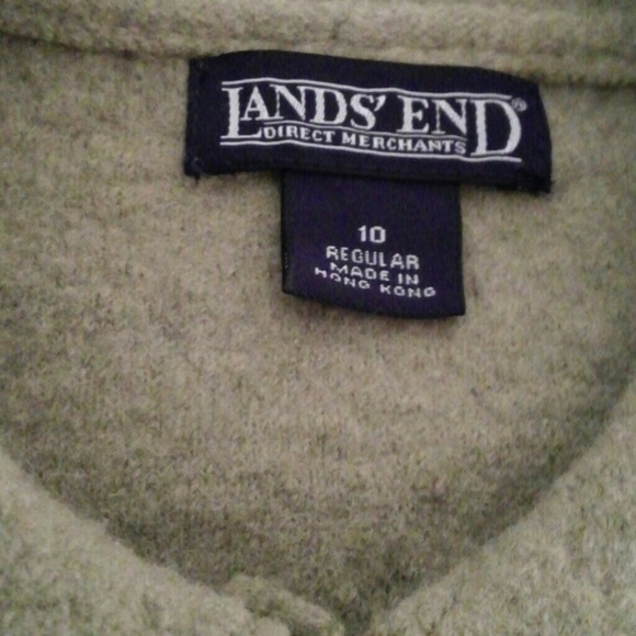 Green wool jacket - Picture 3 of 3