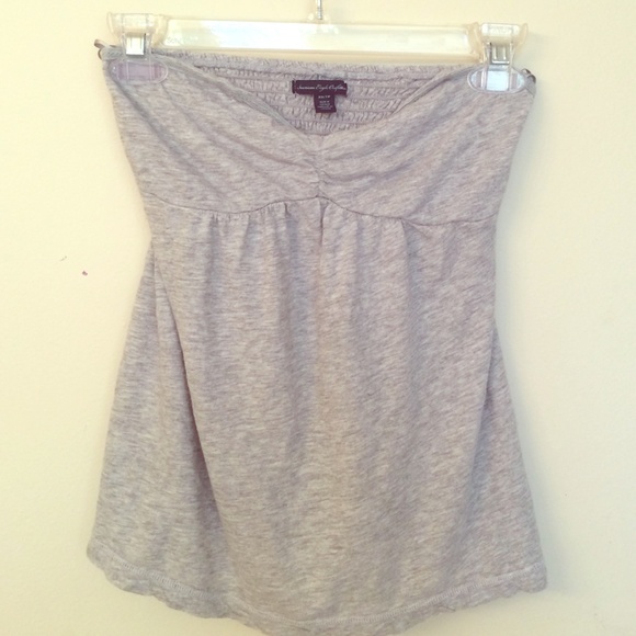 Strapless American eagle top