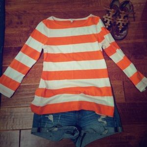J. Crew striped knit top