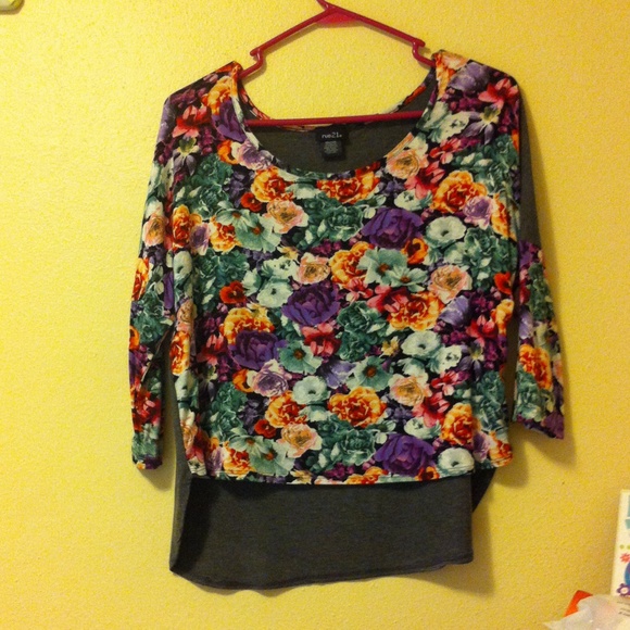 Rue 21 flower outfit .