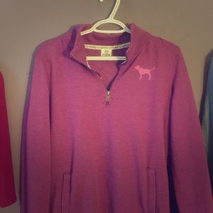 PINK Fuchsia Quarter Zip!💖