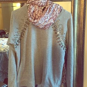 J. Crew Sparkly Sweatshirt!