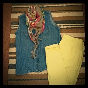Vintage Denim Vest!