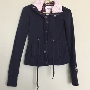Navy Abercrombie jacket