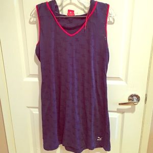 Puma dress with hoodie