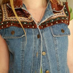 Vintage Denim Vest