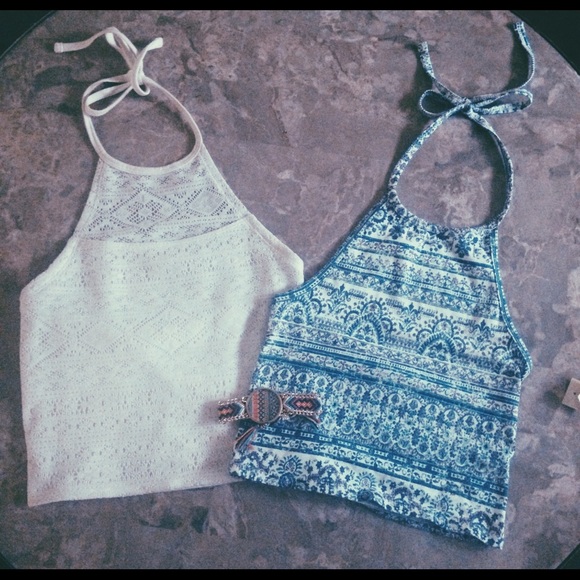 I'm selling the watch and the two crop top.