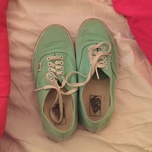 Mint Green Vans