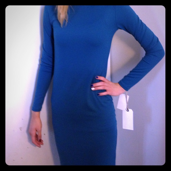 Blue Midi Dress!