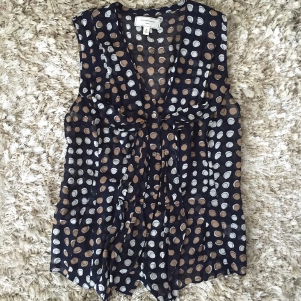 Anthropologie Moulinette Soeurs Freckled Blouse