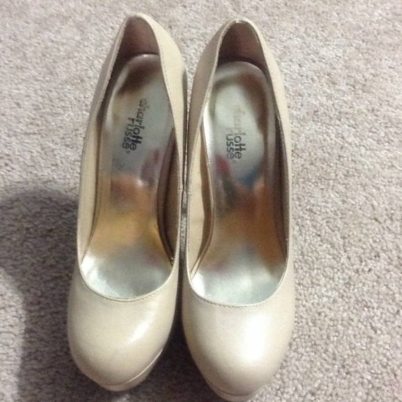 Nude Charlotte Russe heels